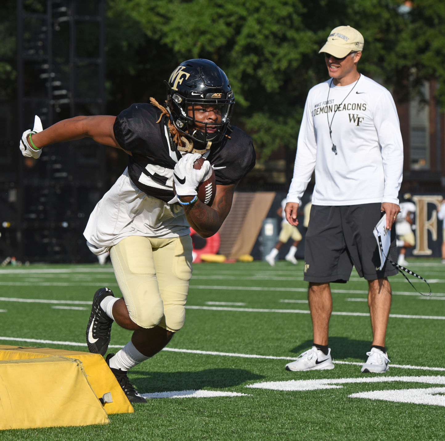 Wake Forest football practice
